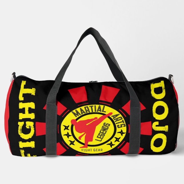 De Sport Sac personnalisé Martial Arts Gym Duffel (Recto)