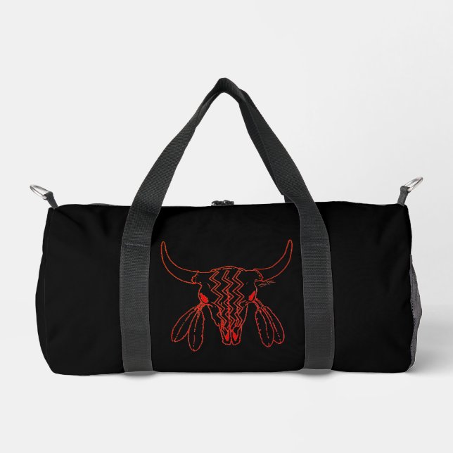 De Sport Sac Red Ghost Dance Buffalo doublure noire sm bagg (Recto)
