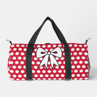 De Sport Sac Retro Polka Dot Duffel cadeau
