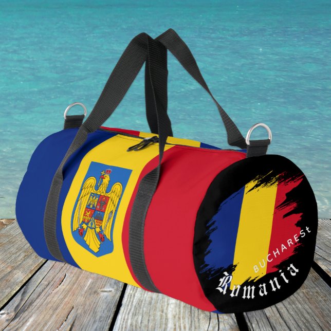 De Sport Sac Roumanie, Bucarest, voyage, Drapeau Roumain (Créateur téléchargé)
