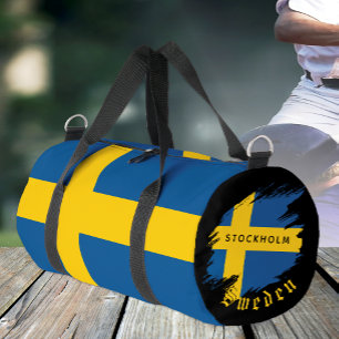 De Sport Sac Suède, Stockholm, voyage, Drapeau suédois