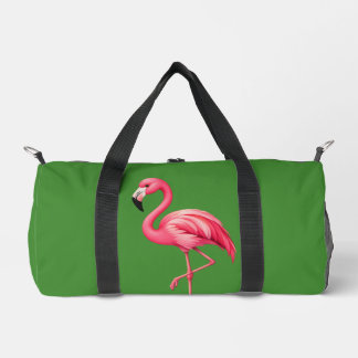 De Sport Sac Tropical Vert Flamant Rose