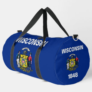 De Sport Sac Wisconsin, sac à imprimé coupé et cousu