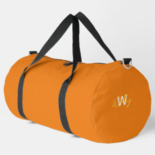 De Sport Saffron Orange minimaliste entreprise Duffle Sac