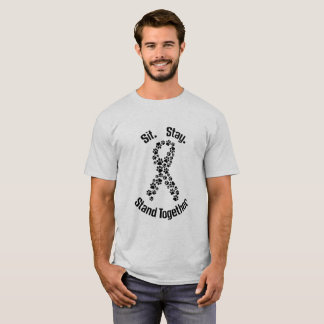 De support T-shirt canin de Cancer ensemble