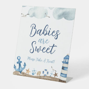 De Table Bébés nautiques sont Baby shower doux signe