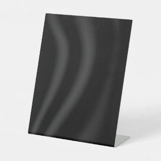DE TABLE BLANC CRÉEZ VOTRE PROPRE SIGNE PÉDESTAL NOIR