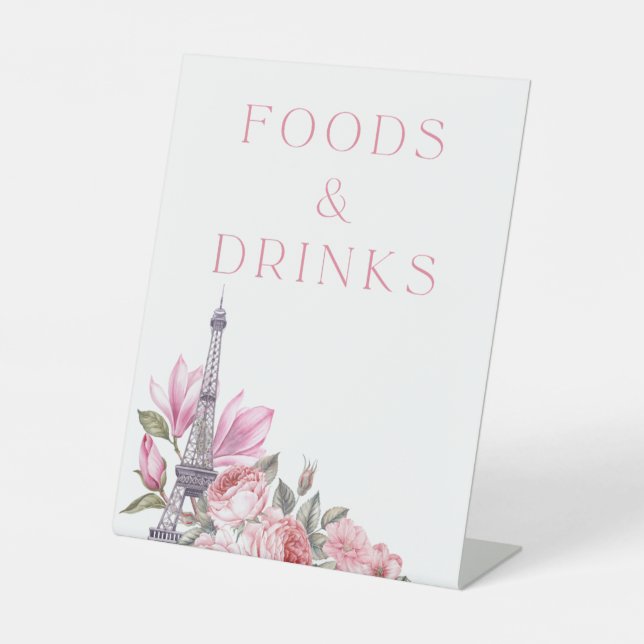 De Table Bonjour Bebe | SIGNE baby shower - Aliments et boi (Recto)