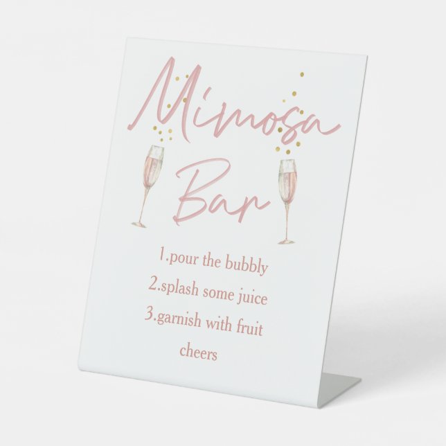 De Table Chic calligraphe douche nuptiale signe barre mimos (Recto)