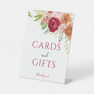 De Table Chute en amour Cartes & Cadeaux signe