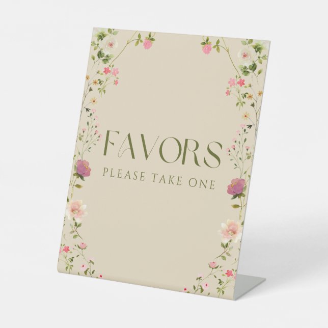 De Table Faveur Signe (Recto)