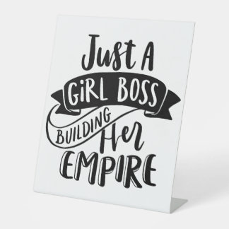 De Table Just A Girl Boss Construisant son Empire signe