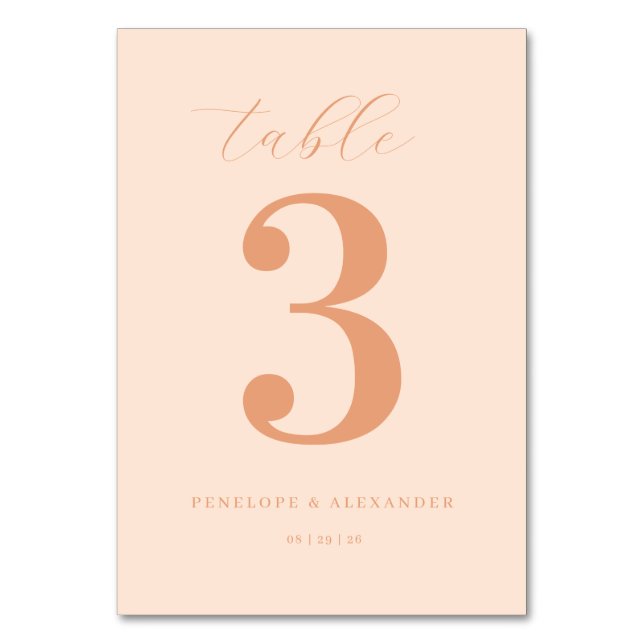 De Table Numéro Trois Péché Élégant (Par défaut)