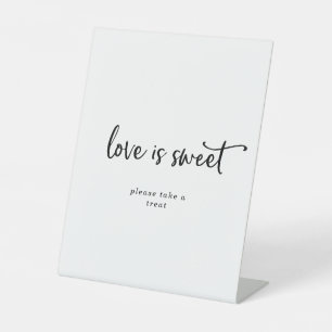 De Table Script rustique L'amour est doux signe Mariage