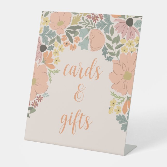 De Table SIGNE BÂTIMENT Fête des mariées Florale (Recto)