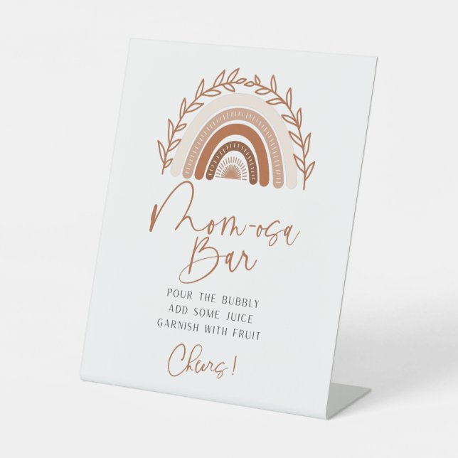 De Table Signe Boho Arc-en-ciel Momosa Bar, Signe Tons Terr (Recto)