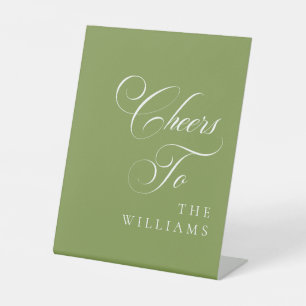 De Table Signe classique ivoire vert sauge pour mariage