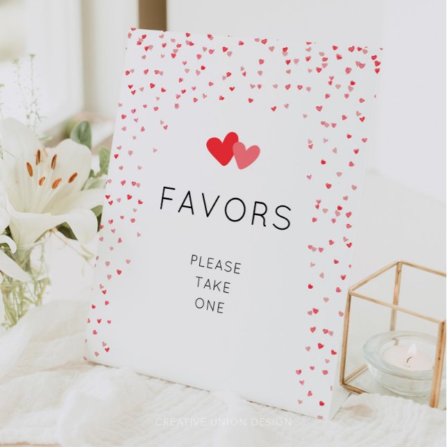 De Table Signe des faveurs du petit Baby shower amoureux (little sweetheart baby shower)