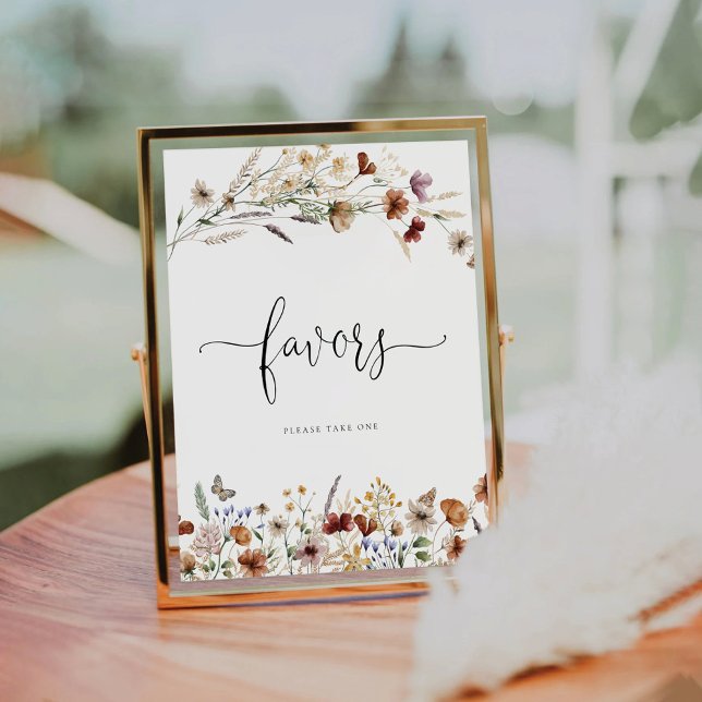 De Table SIGNE DES MINUSCULES FAÇONS Fleurs sauvages (Créateur téléchargé)