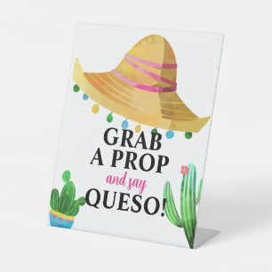 De Table Signe Fiesta Photo Booth Prenez Une Prop Et Dites