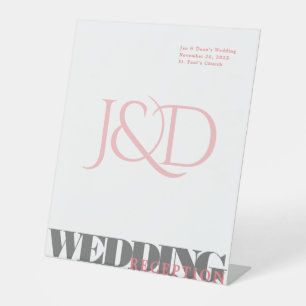 De Table Signe Mariage monogramme
