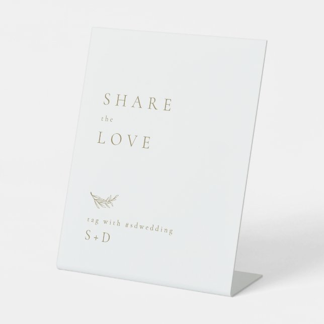 De Table SIGNE Mariage Simple White Gold Instagram (Recto)