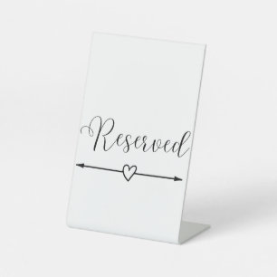 De Table SIGNE RÉSERVÉ Minimaliste