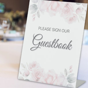 De Table Signe romantique Mariage Floral