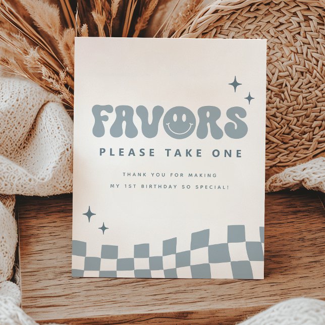 De Table SIGNE UN HOMME Joyeux Fête d'anniversaire Faveurs (Créateur téléchargé)