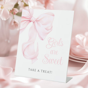 De Table Sweets Bar SIGNE Pink Bow Girl Premier anniversair