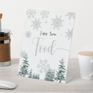 De Table Symbole alimentaire, signe d'hiver baby shower arg