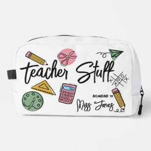 De Toilette Trousse personnalisée pour enseignants