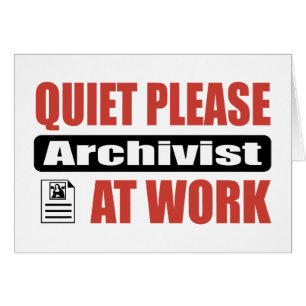 De tranquillité archiviste svp au travail