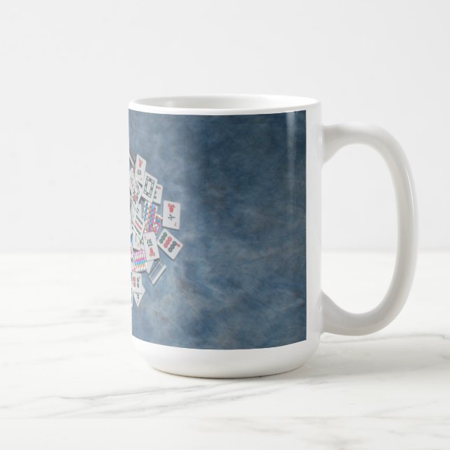 de tuile de tasse d'heure-milliampère de jongg (Droite)