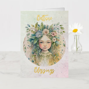 De Vacances En Aluminium Carte Beltane Foil