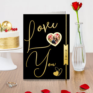 De Vacances En Aluminium Carte d'amour personnalisée pour vous pour la Sain