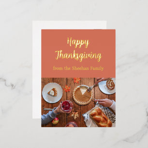 De Vacances En Aluminium Carte postale bon thanksgiving, Carte Thanksgiving
