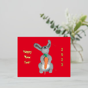 De Vacances En Aluminium Carte postale (feuille) - Nouvel An chinois 2023