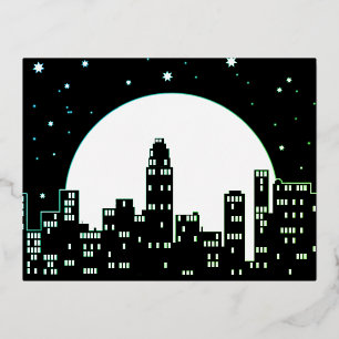De Vacances En Aluminium Carte postale New York