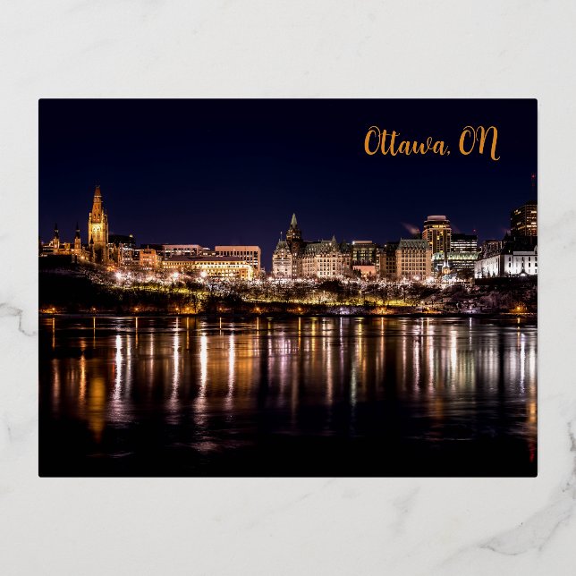 De Vacances En Aluminium Carte postale Ottawa, On (Recto)