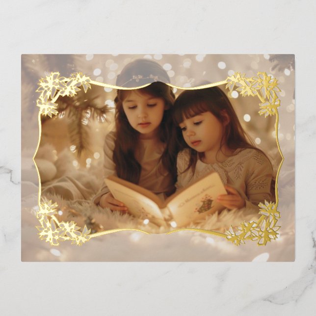 De Vacances En Aluminium Carte postale Sheer Floral Lace (Recto)