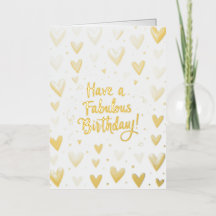 Carte d'anniversaire / Passez un anniversaire fabu