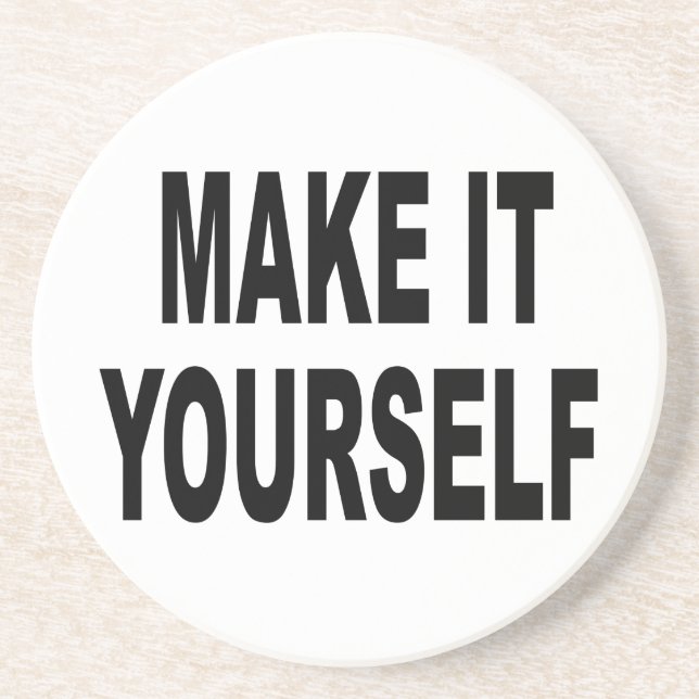 De Verre En Grès Le do-it-yourself lui font vous-même des dessous (Devant)