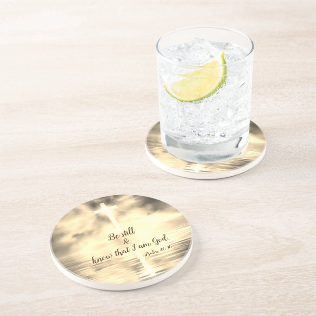 De Verre En Grès Soyez toujours et sachez que je suis Dieu Dessous  (Côté)