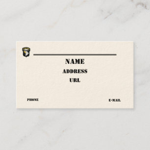 De Visite 101st La Division Aéroportée contrôle le carte 