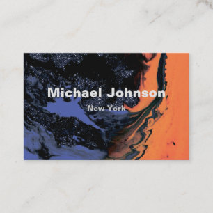 De Visite 3. Carte personnelle, abstraite