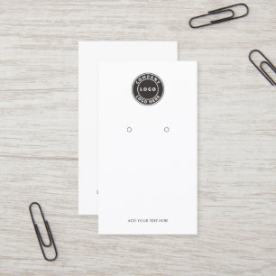 De Visite Ajouter un logo d'entreprise et une carte d'affich