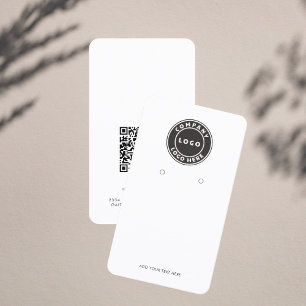 De Visite Ajouter un logo d'entreprise et une carte d'affich