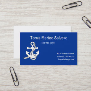 De Visite Autobus. Carte - Ancre marine