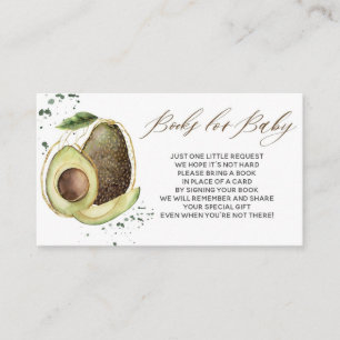 De Visite Baby showers Avocado pour carte bébé